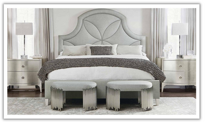 Bernhardt Calista Foam Upholstered Rectangular Wooden Bed