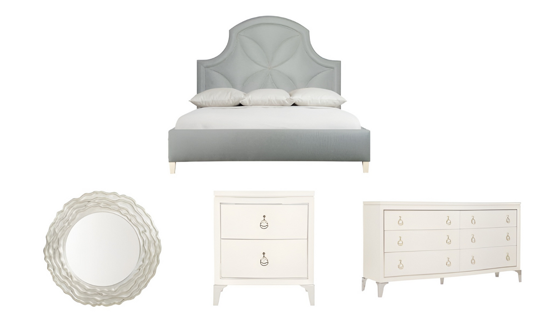 Bernhardt Calista King Bedroom Set with Five Wood Slat Support System-Jennifer Furniture