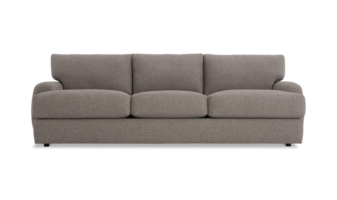 Bernhardt Cameron Fabric Sofa With Oversized Roll Arms