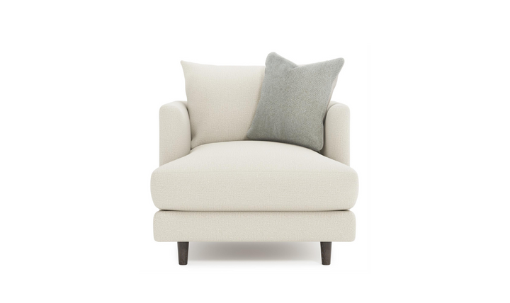 Bernhardt Colette Fabric Chair with Feather Down Cushion-Jennifer Furniture