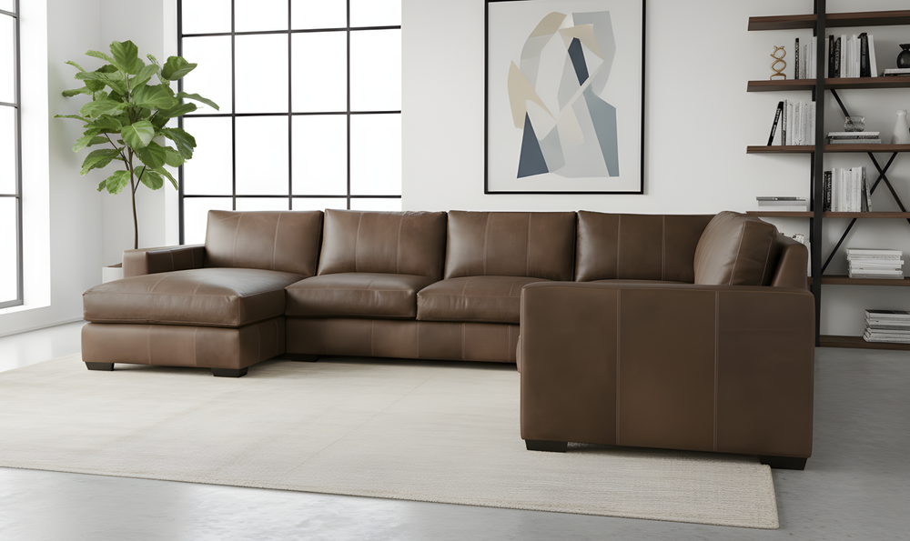 Bernhardt Dawkins 5 Pieces Sectional With Chaise-jennifer furniture
