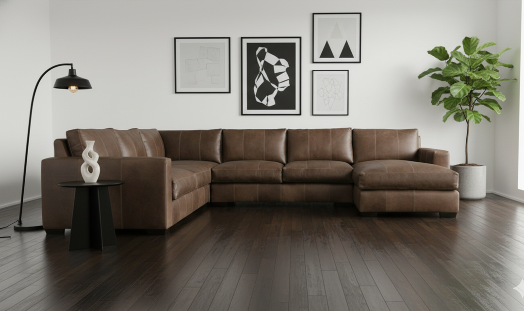 Bernhardt Dawkins 5 Pieces Sectional With Chaise-jennifer furniture