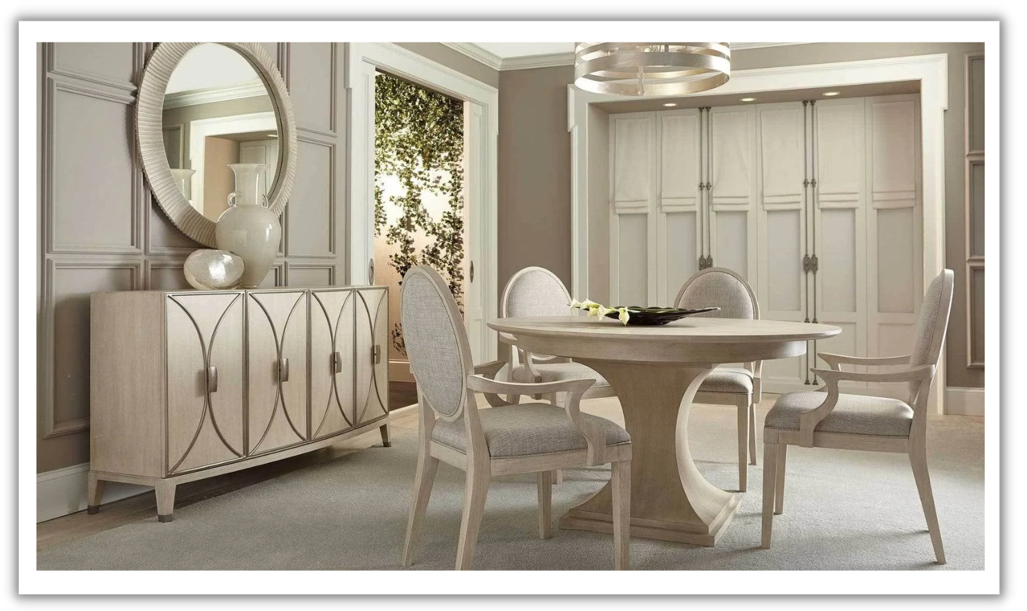 Bernhardt East Hampton Dining Table - Thumbnail 4