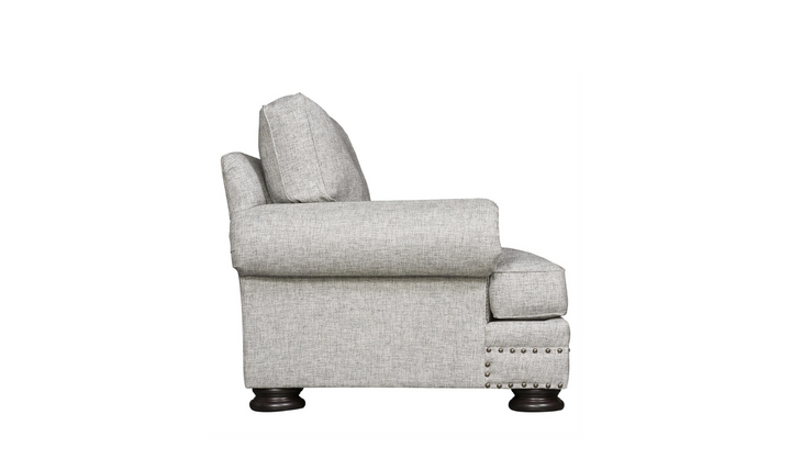 Bernhardt Foster Fabric Chair with Spring Down Cushion