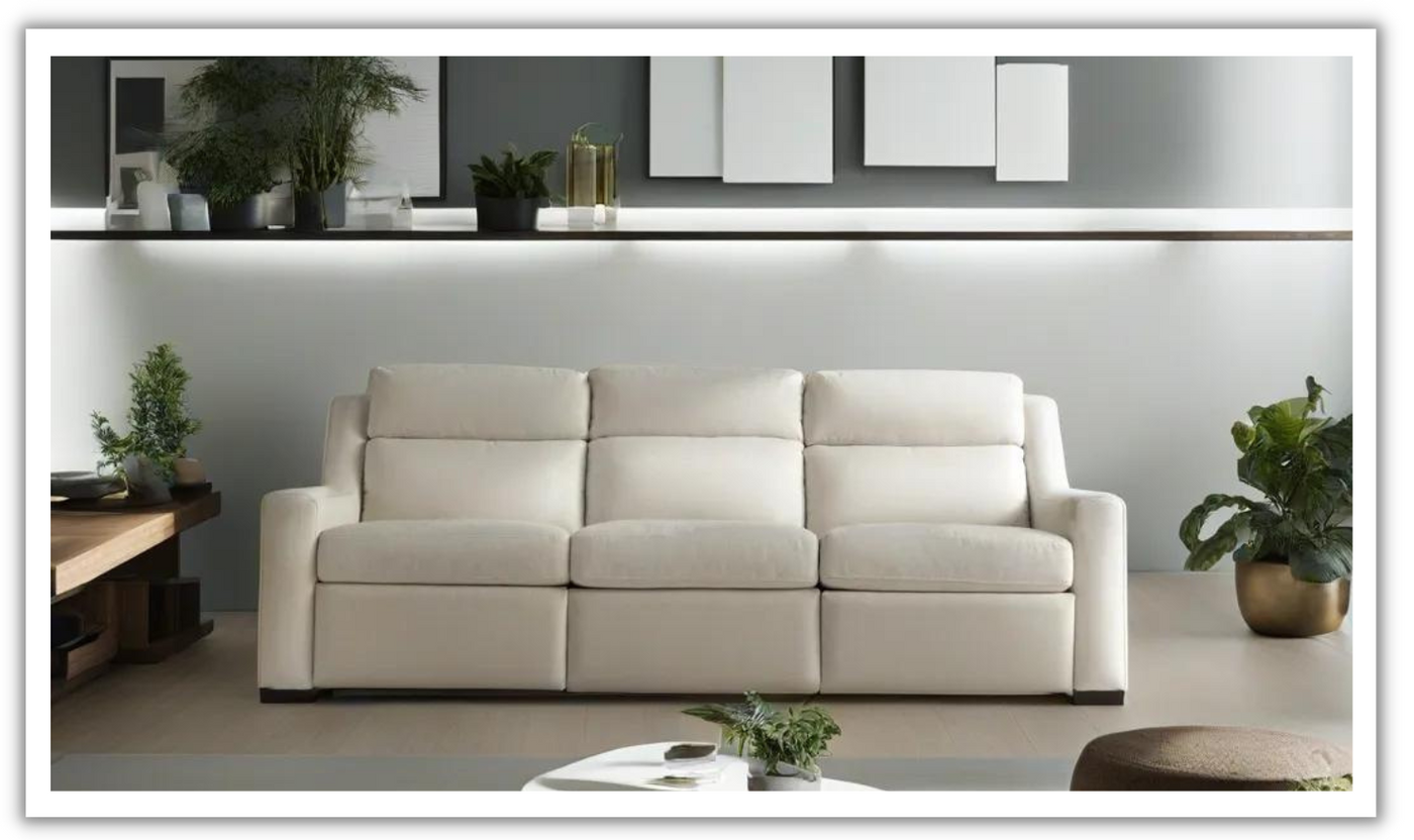 Bernhardt Germain Power Motion Sofa with USB Port