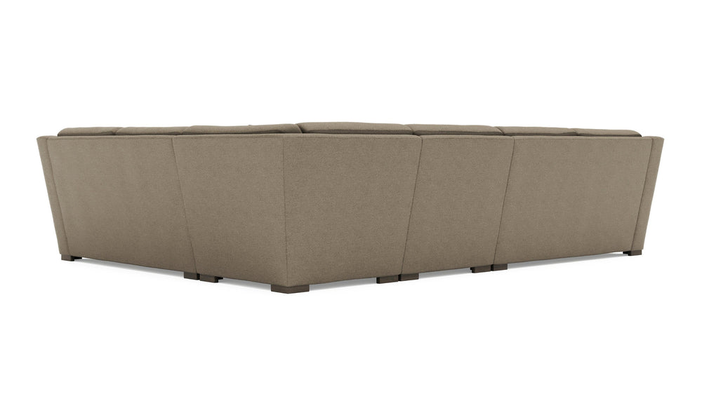 Bernhardt Germain Sectional Sofa With Performance Chenille Fabric-Jennifer