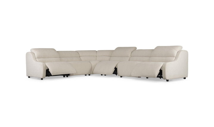 Bernhardt Gio Fabric Power Motion Sectional With Power Footrest-Jenniferfurniture