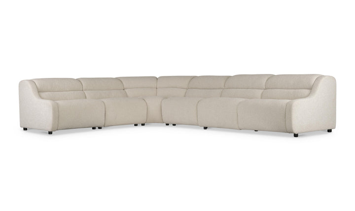 Bernhardt Gio Fabric Power Motion Sectional With Power Footrest-Jenniferfurniture