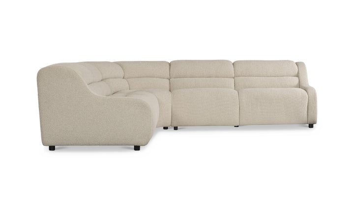 Bernhardt Gio Fabric Power Motion Sectional With Power Footrest-Jenniferfurniture