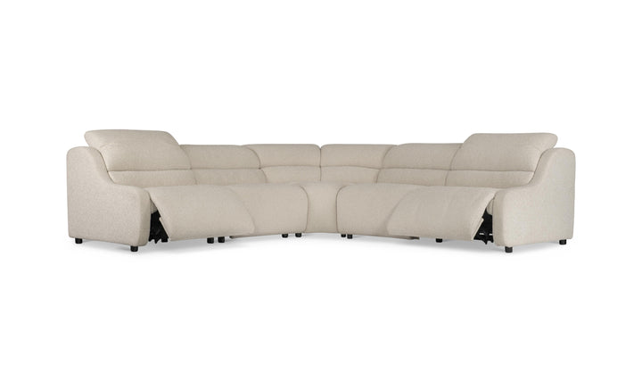 Bernhardt Gio Fabric Power Motion Sectional With Power Footrest-Jenniferfurniture
