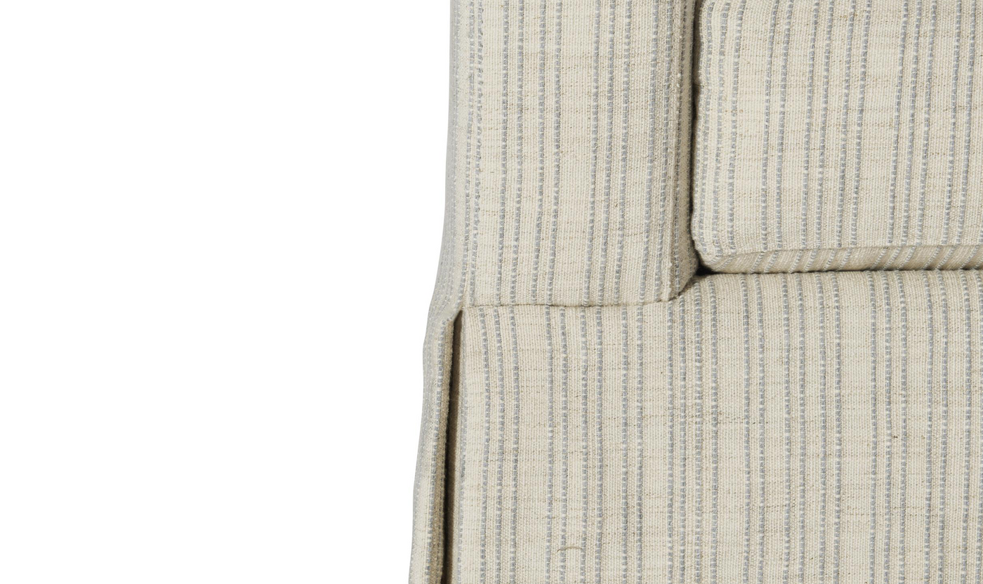Bernhardt Grace Fabric Swivel Chair with Soft, Muted Palette
