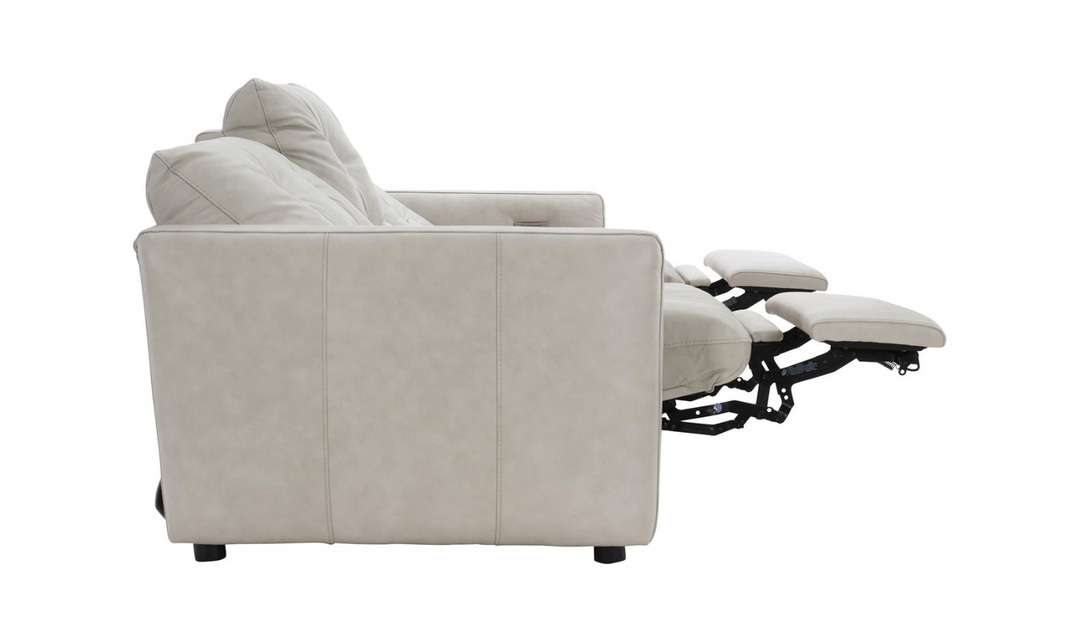 Bernhardt Kaya 3-Seater Fabric Power Motion Sofa with USB Port