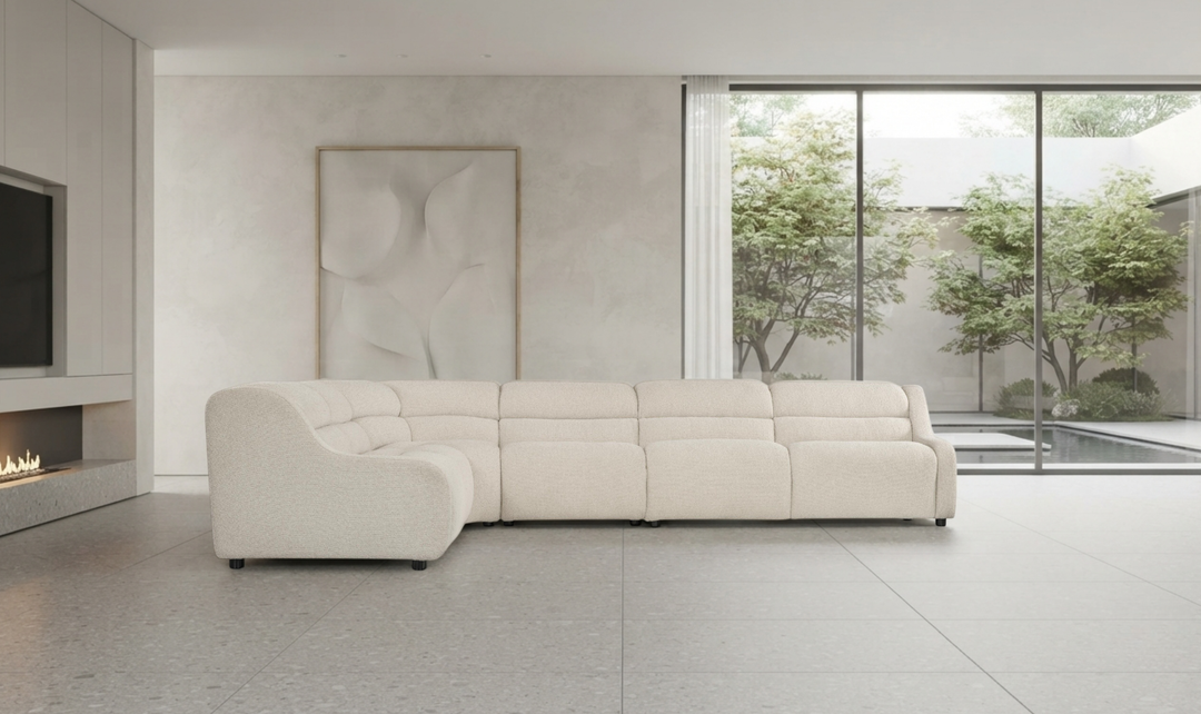 Bernhardt Gio Fabric Power Motion Sectional With Power Footrest-Jenniferfurniture