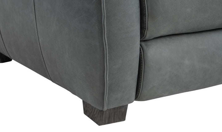 Bernhardt Kyra Leather Power Motion Recliner Chair-Jennifer