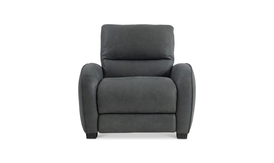 Bernhardt Kyra Leather Power Motion Recliner Chair-Jennifer