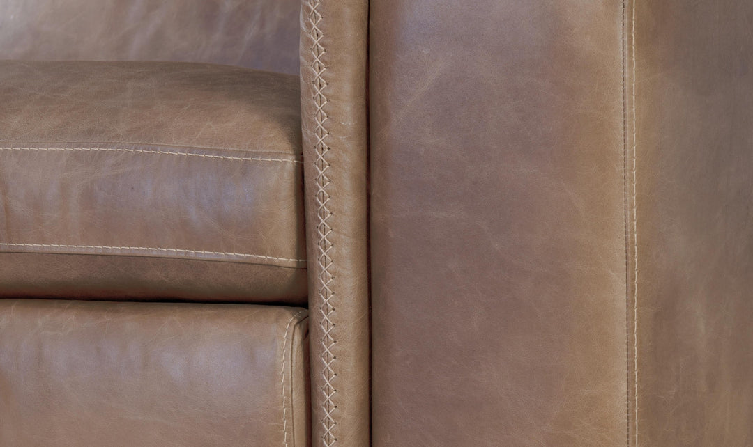 Bernhardt Lioni Leather Power Motion Sectional Sofa With USB Port-Jennifer