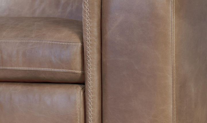 Bernhardt Lioni Leather Power Motion Sectional Sofa With USB Port-Jennifer