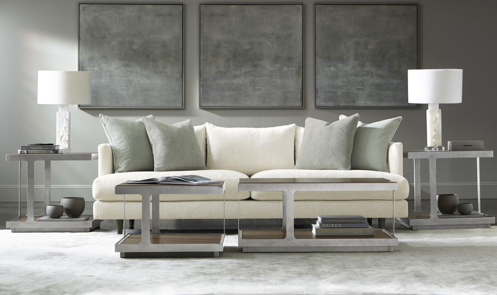 Bernhardt Living Colette Fabric Sofa - Jennifer Furniture