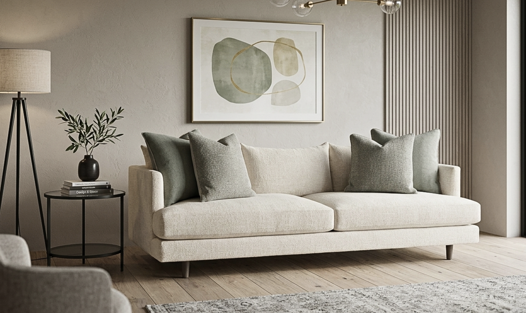 Bernhardt Living Colette Fabric Sofa - Jennifer Furniture