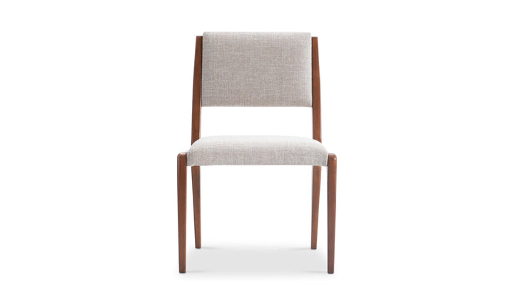 Bernhardt Loft Brasea Fabric Side Chair With Wood Legs-Jennifer Furniture