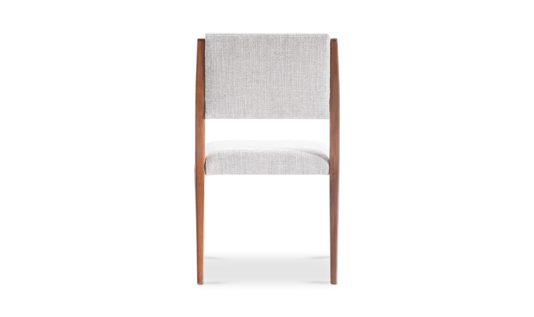 Bernhardt Loft Brasea Fabric Side Chair With Wood Legs-Jennifer Furniture