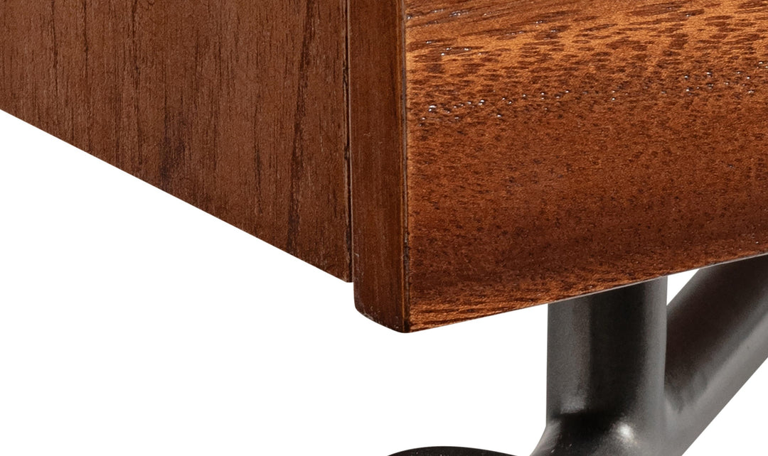 Bernhardt Loft Brasea Suar Wood Nightstand Collection with USB Charging-Jennifer