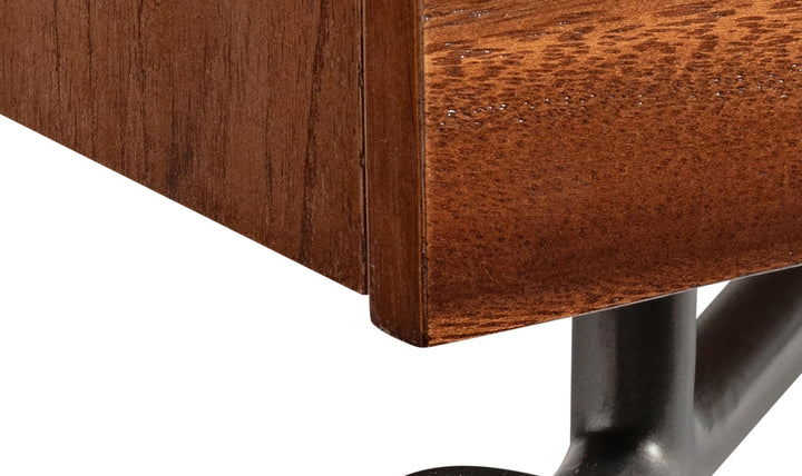 Bernhardt Loft Brasea Suar Wood Nightstand Collection with USB Charging-Jennifer