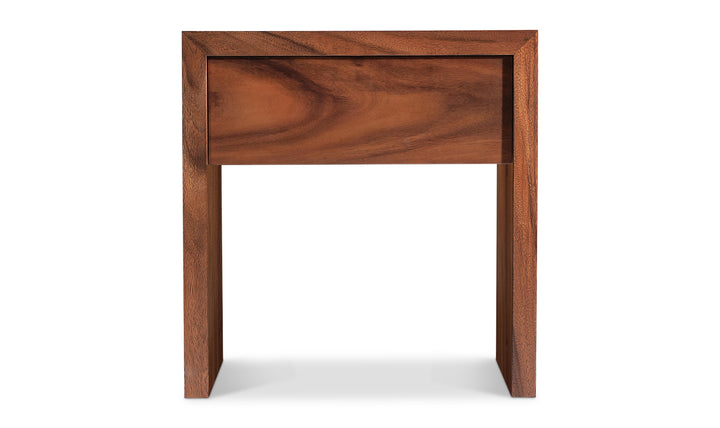 Bernhardt Loft Brasea Suar Wood Nightstand Collection with USB Charging-Jennifer