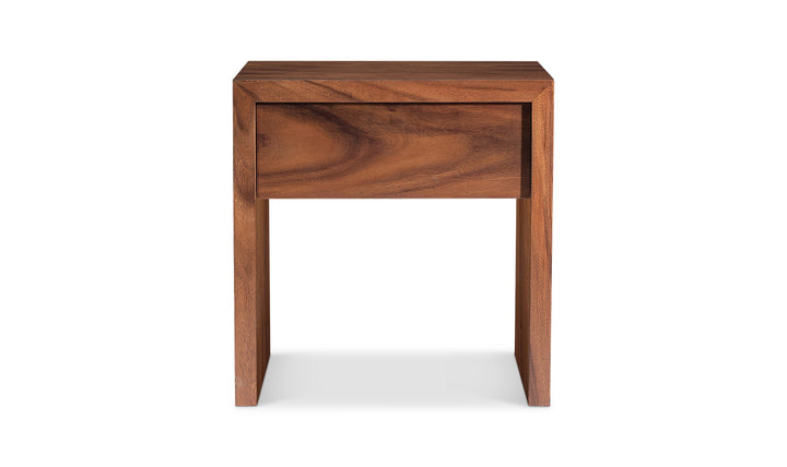 Bernhardt Loft Brasea Suar Wood Nightstand Collection with USB Charging-Jennifer