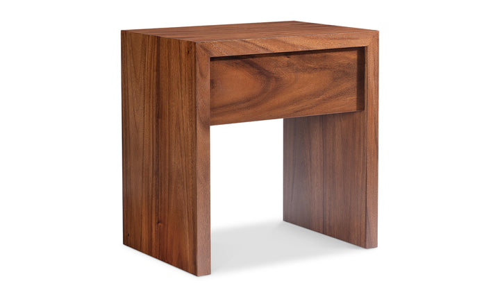 Bernhardt Loft Brasea Suar Wood Nightstand Collection with USB Charging-Jennifer