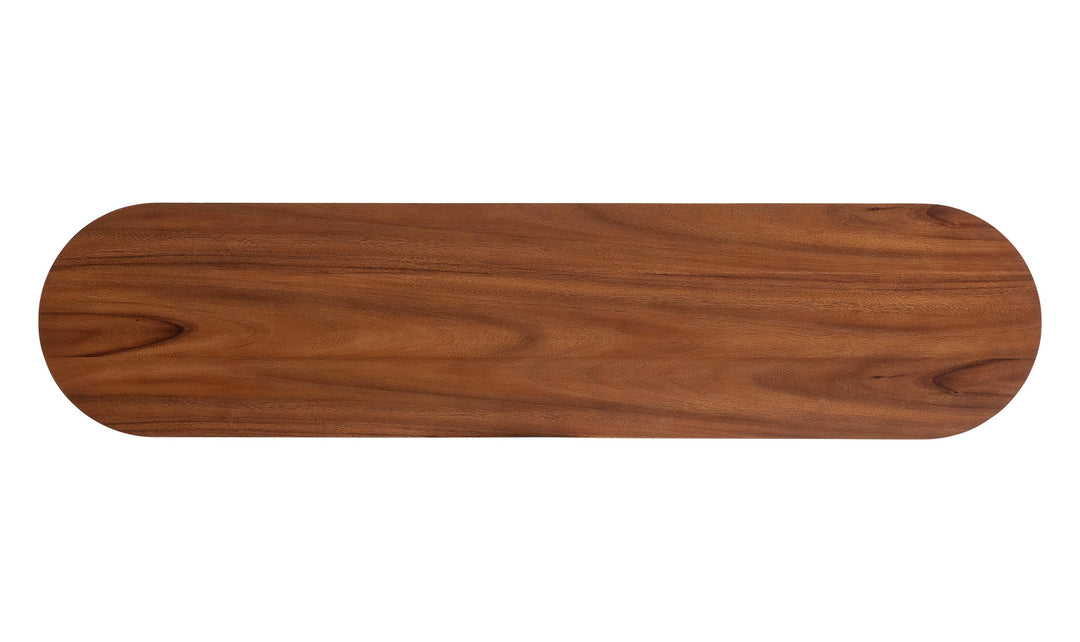 Bernhardt Loft Brasea Wood Console Table With Pedestal Base-Jennifer