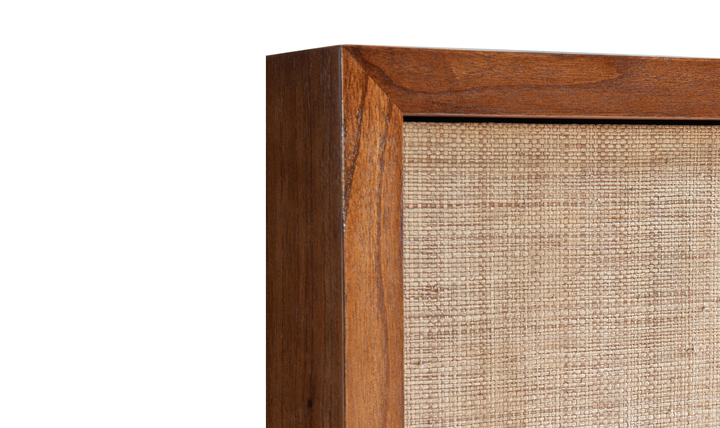 Bernhardt Loft Brasea Wood Credenza With Doors & Adjustable Shelves