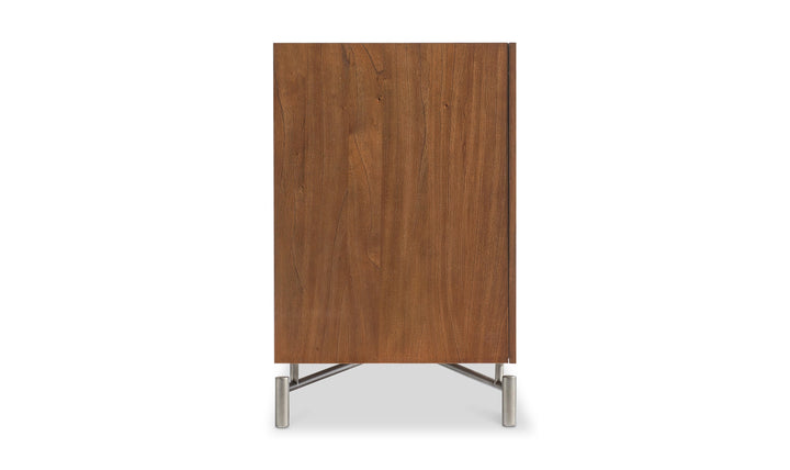 Bernhardt Loft Brasea Wood Credenza With Metal Base-Jennifer