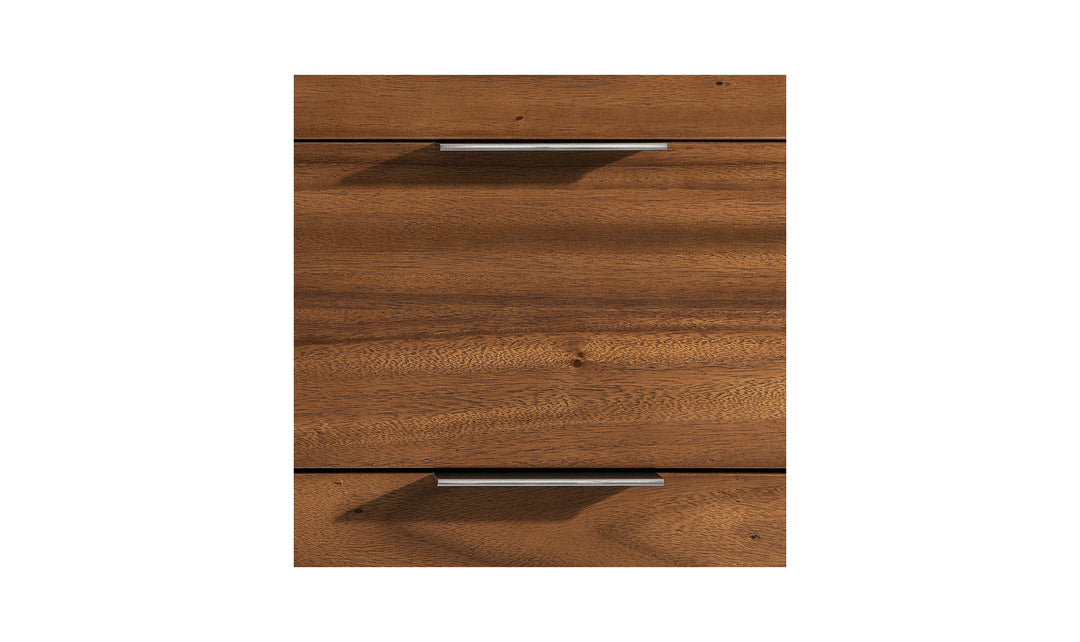 Bernhardt Loft Brasea Wood Dresser With Six Pull Open Drawers-Jennifer Furniture
