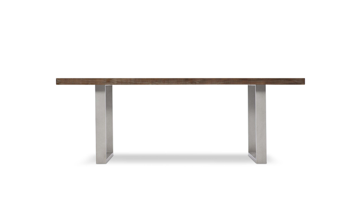 Bernhardt Loft Draper Rustic Style Dining Table With Adjustable Glides - Jennifer Furniture