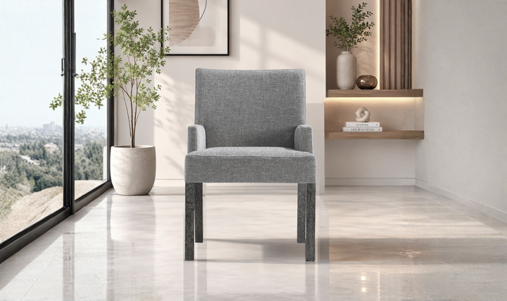 Bernhardt Loft Menton Fabric Arm Chair-Jennifer Furniture