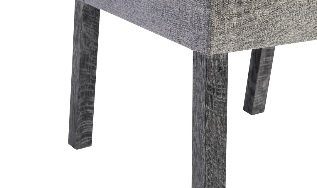 Bernhardt Loft Menton Fabric Armless Side Chair-Jennifer Furniture