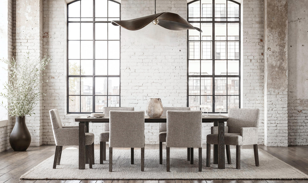 Bernhardt Loft Menton Fabric Arm Chair-Jennifer Furniture