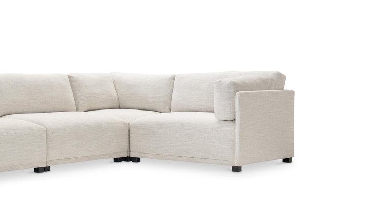 Bernhardt Loft Parker Modular Fabric Sectional Sofa with Chaise - Jennifer Furniture