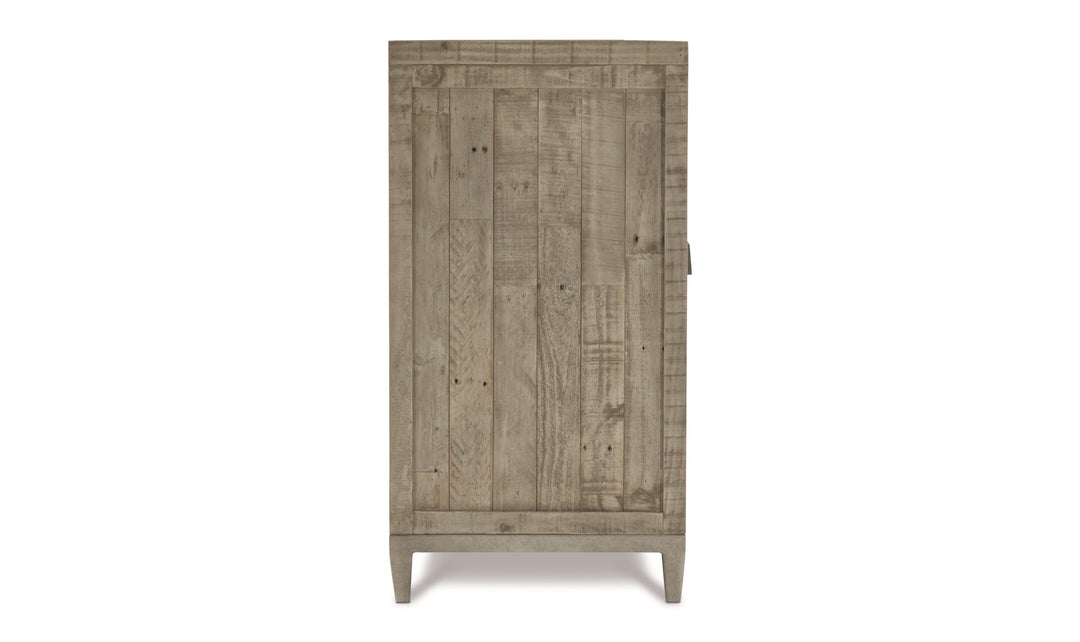 Bernhardt Loft Shaw Reclaimed Pine Wood Dresser with Metal Base-Jennifer