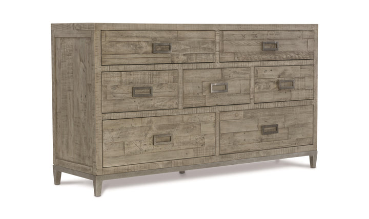 Bernhardt Loft Shaw Reclaimed Pine Wood Dresser with Metal Base-Jennifer