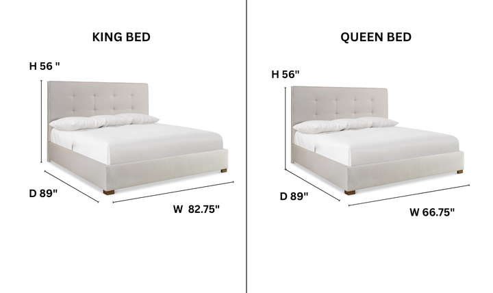 Bernhardt Mason Upholstered Tufted Panel Bed-Jennifer Furniture