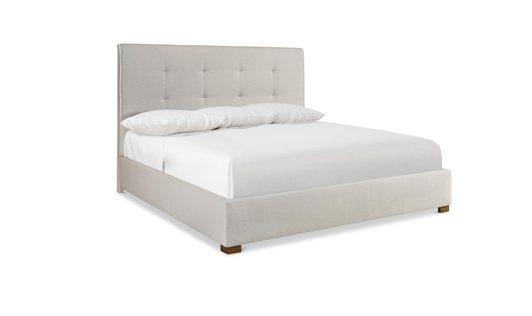 Bernhardt Mason Upholstered Tufted Panel Bed