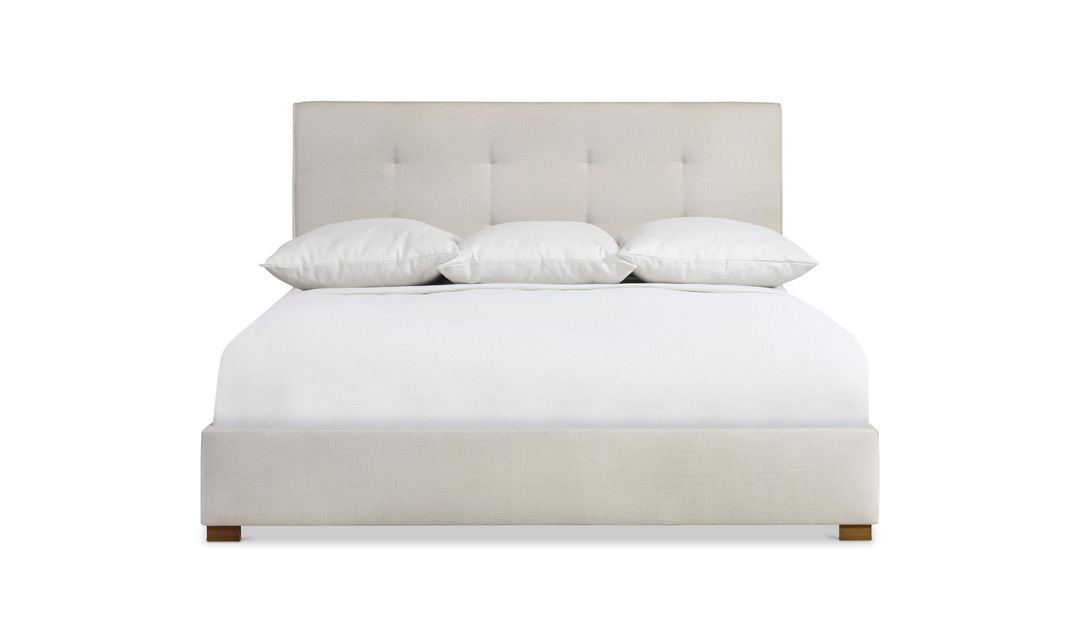 Bernhardt Mason Upholstered Tufted Panel Bed-Jennifer Furniture