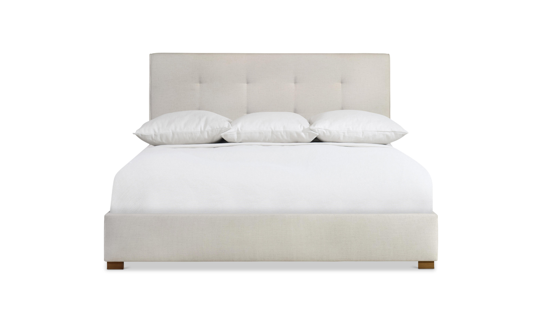 Bernhardt Mason Upholstered Tufted Panel Bed-Jennifer Furniture