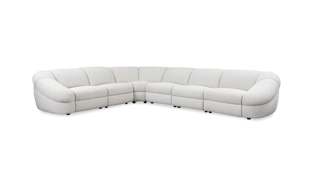 Bernhardt Massimo Fabric Power Motion Sectional With Wall Away Recline-Jenniferfurniture