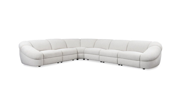 Bernhardt Massimo Fabric Power Motion Sectional With Wall Away Recline-Jenniferfurniture