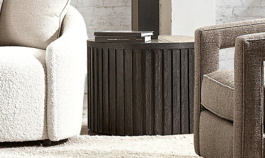 Bernhardt Menton Round Side Table - Jennifer Furniture