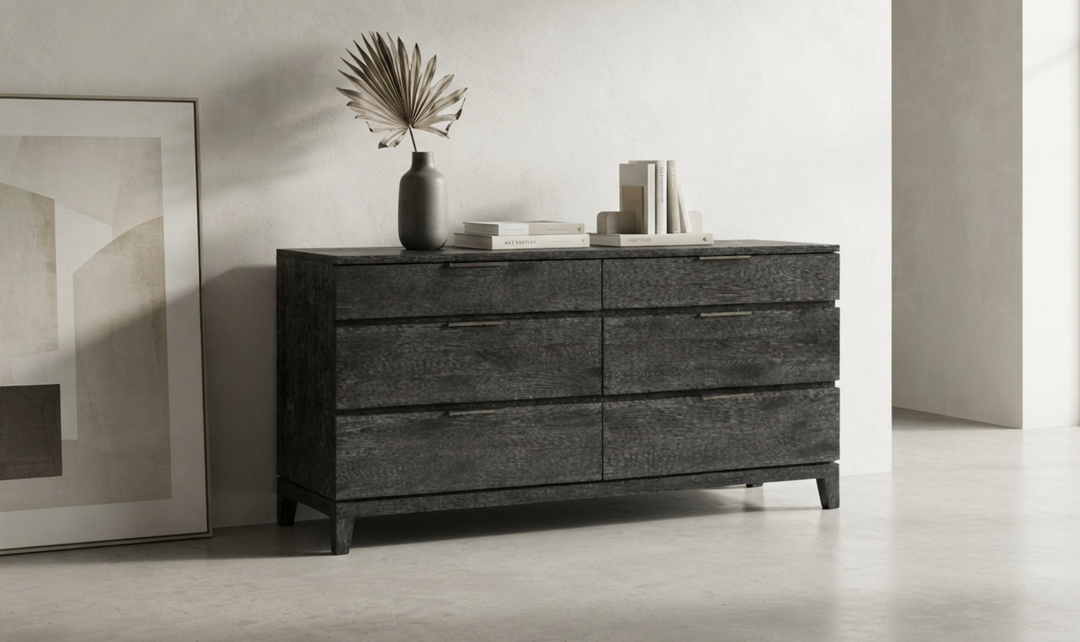Bernhardt Menton Modern 6 Drawer Dresser- Jennifer Furniture