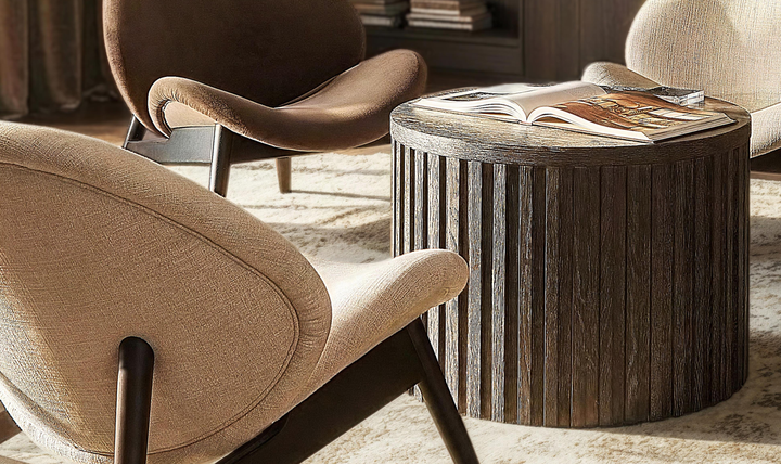 Bernhardt Menton Round Side Table